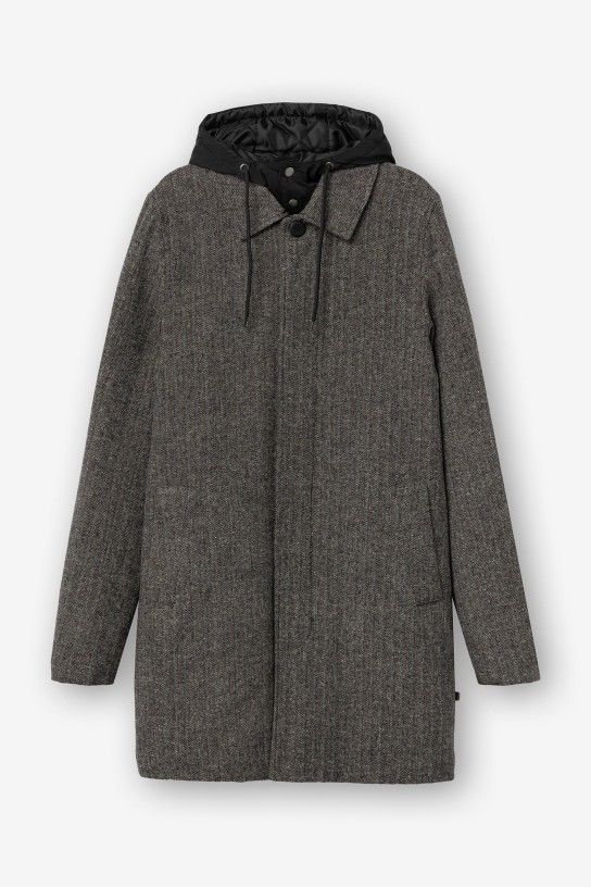 Long marl coat