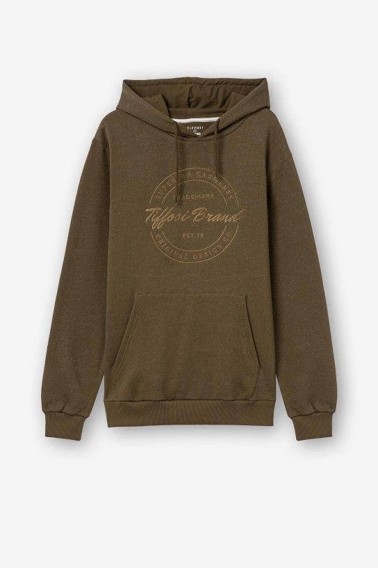 Hooded sweater with a hat