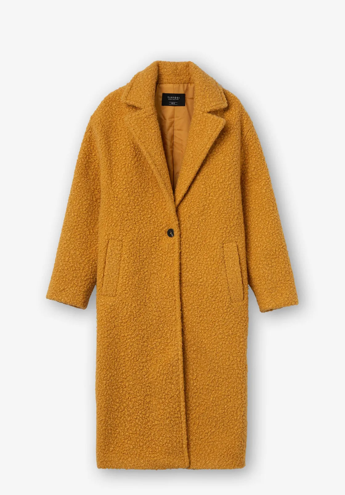 Long yellow coat