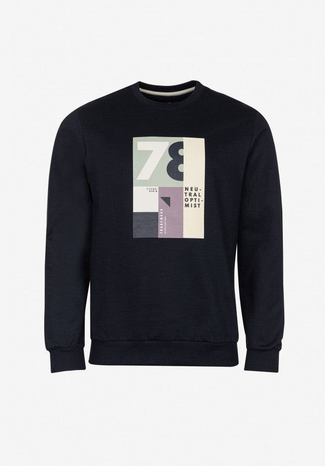 Printed sweater
