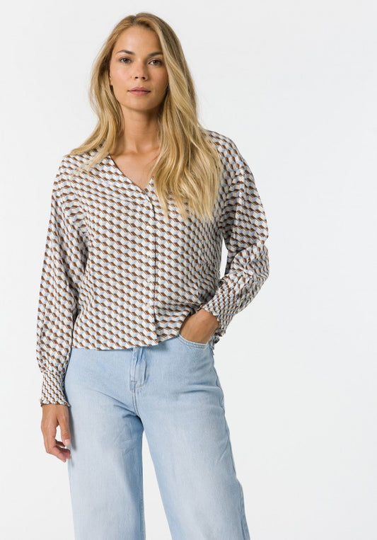 Blusa estampada