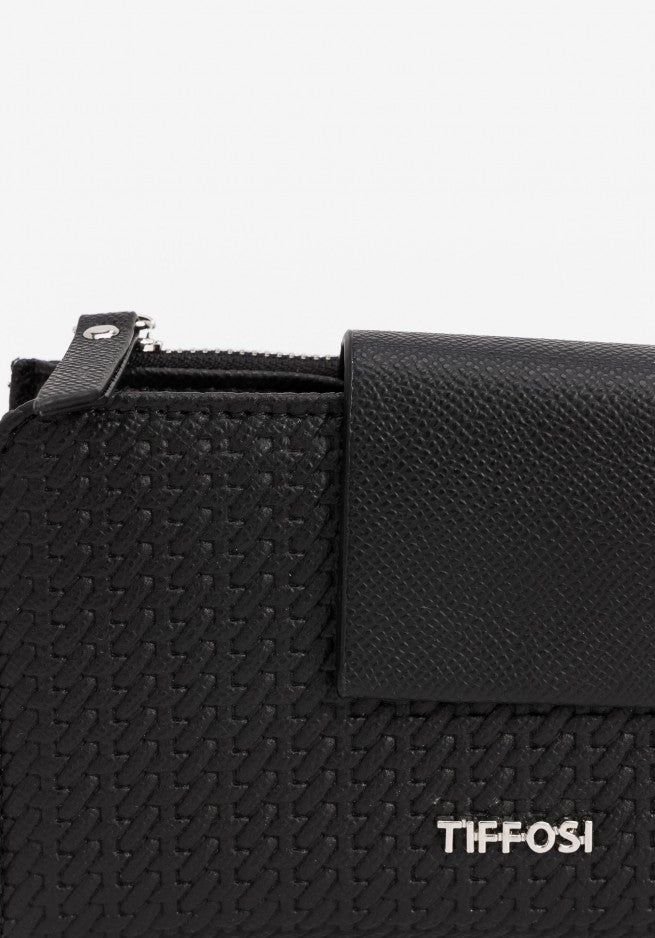 Wallet with embossed detail