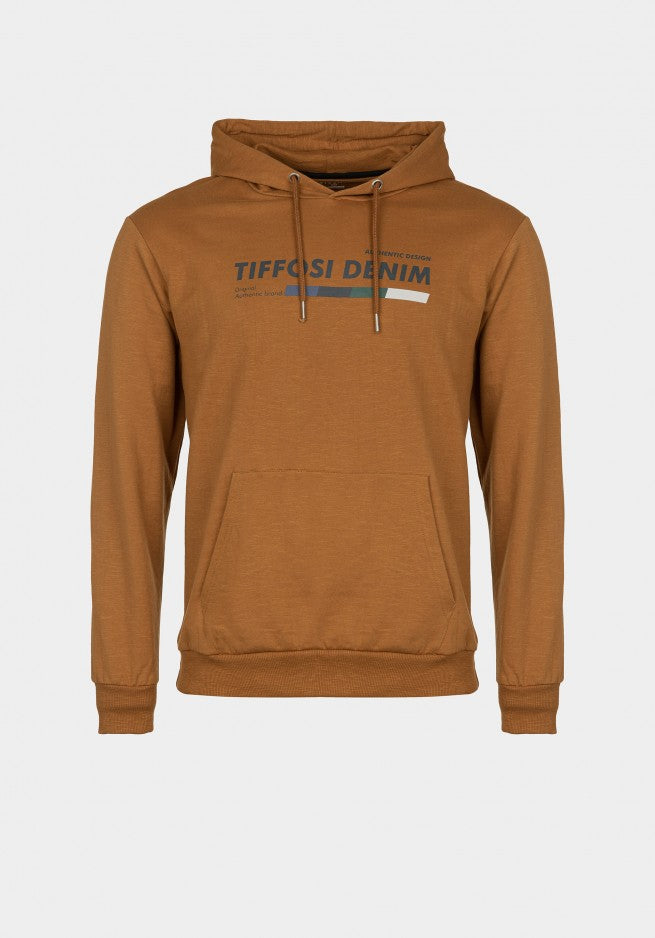100% cotton hooded sweatshirt