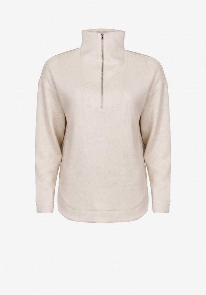 Sweater with zip