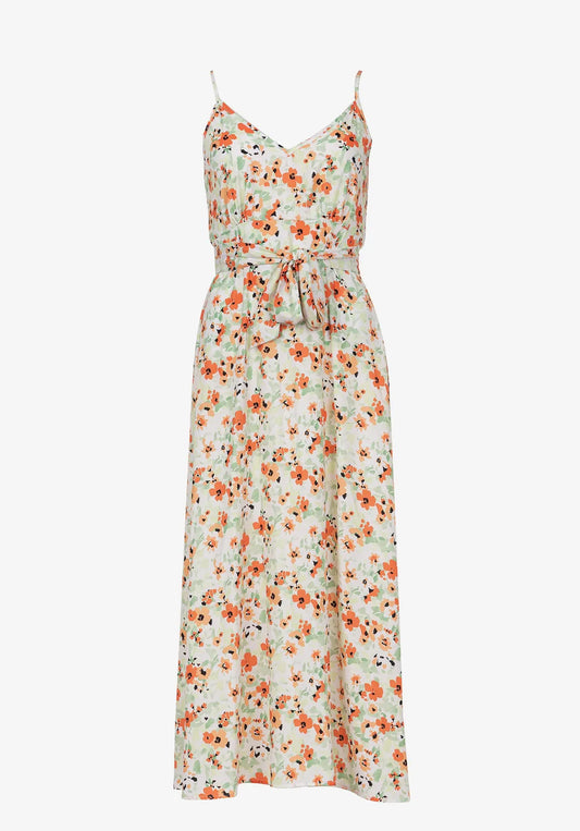 Vestido comprido granada