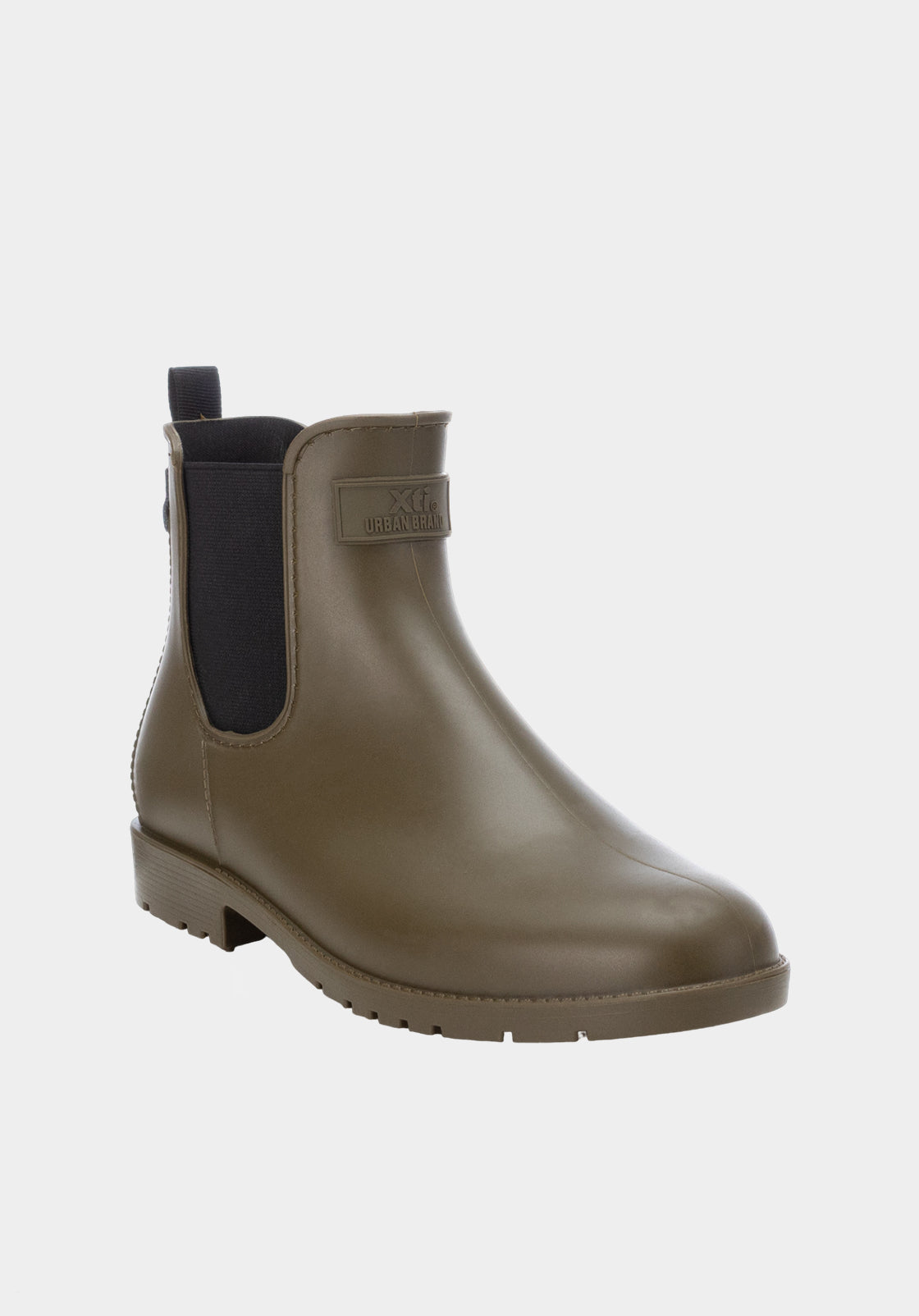 Women's ankle boot with elastic