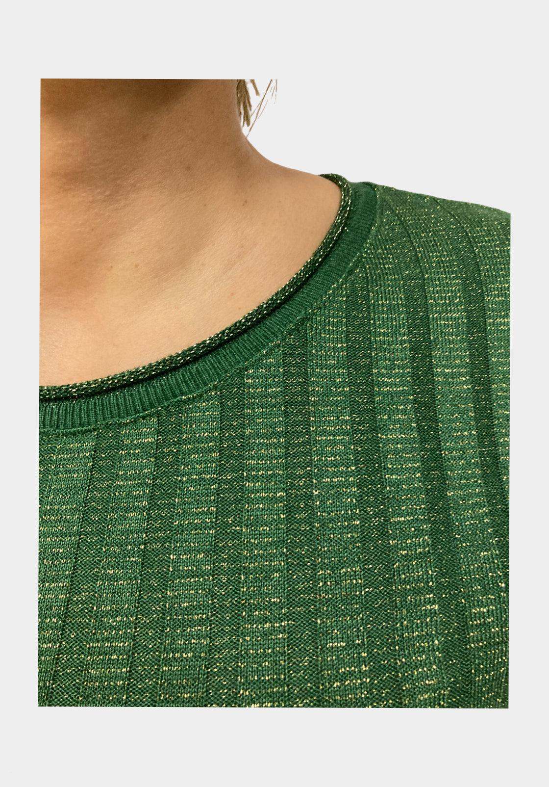 Marl blouse