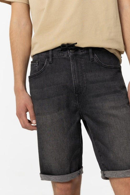 Indigo knit short_43