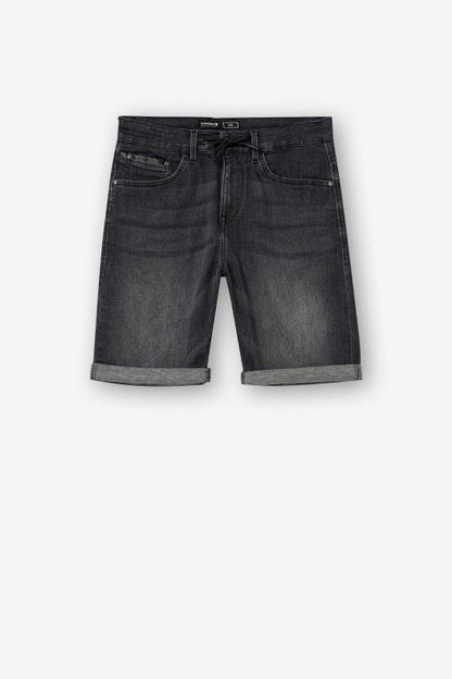 Indigo knit short_43