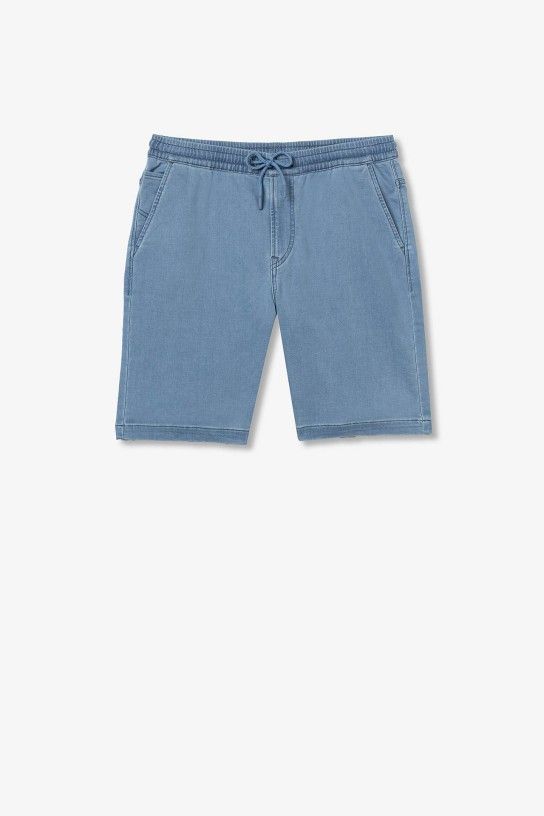 Indigo knit short_46