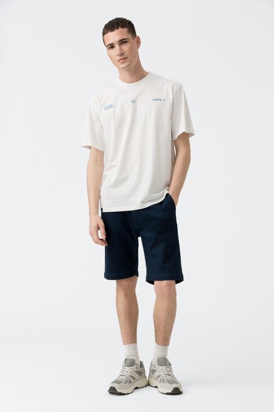 Indigo knit short_46