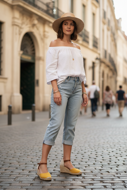 Wedge sandals