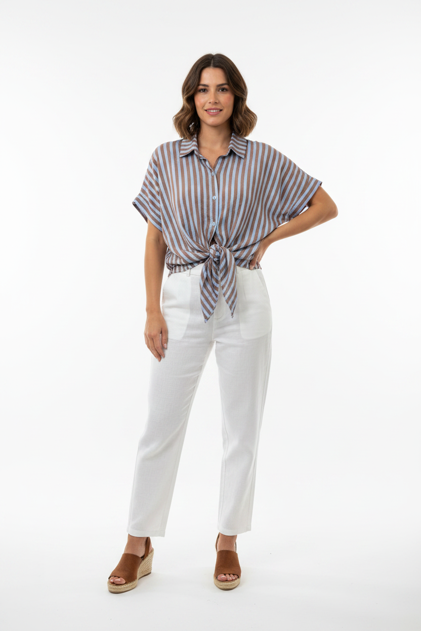Blusa riscas