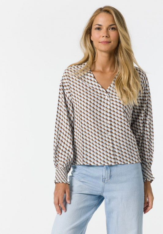 Blusa estampada