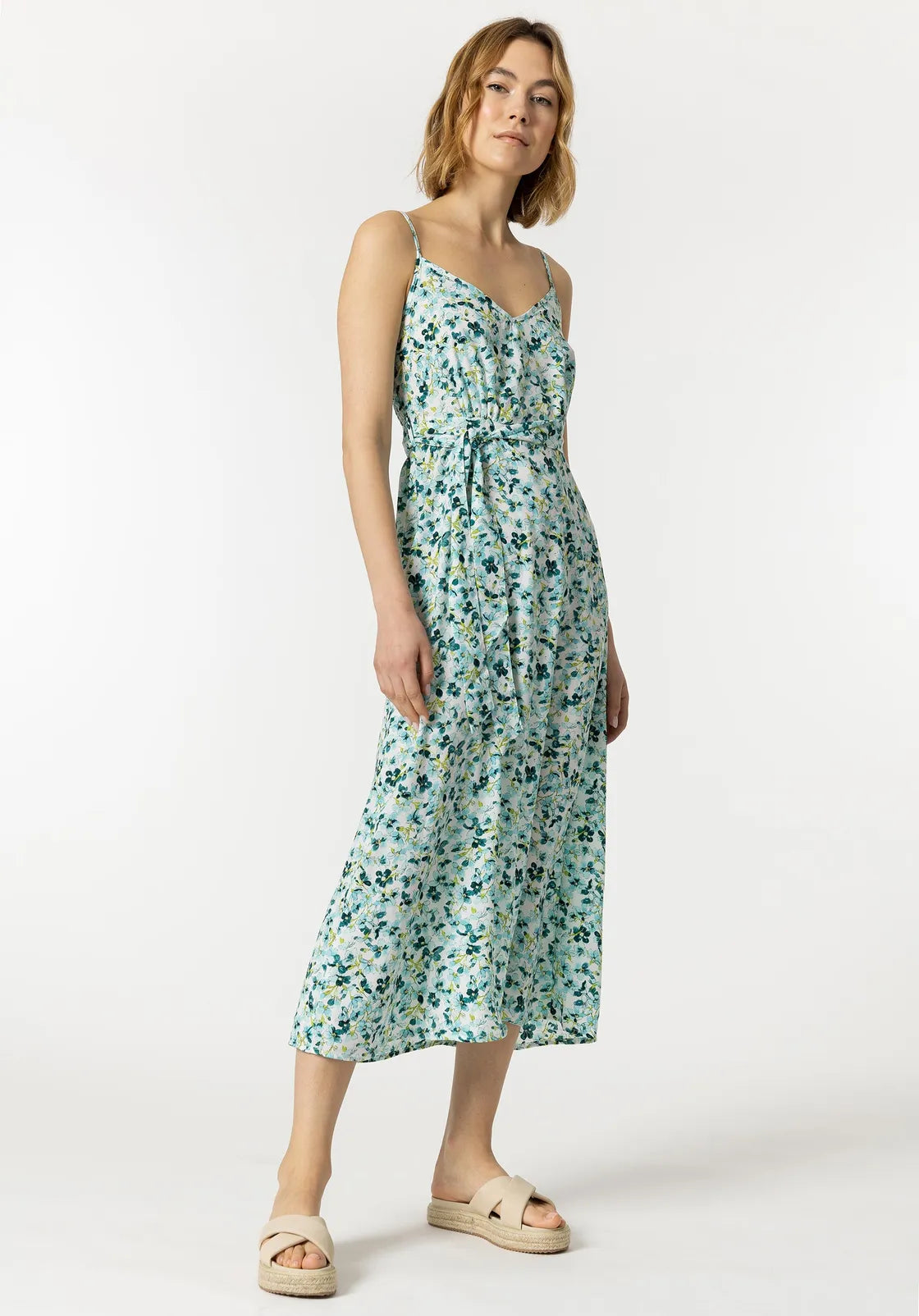 Vestido comprido granada