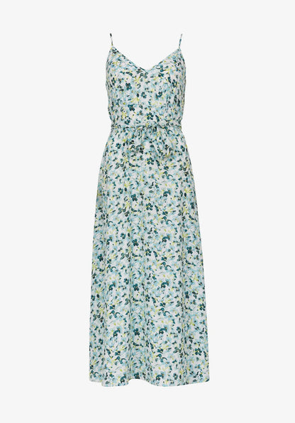 Vestido comprido granada