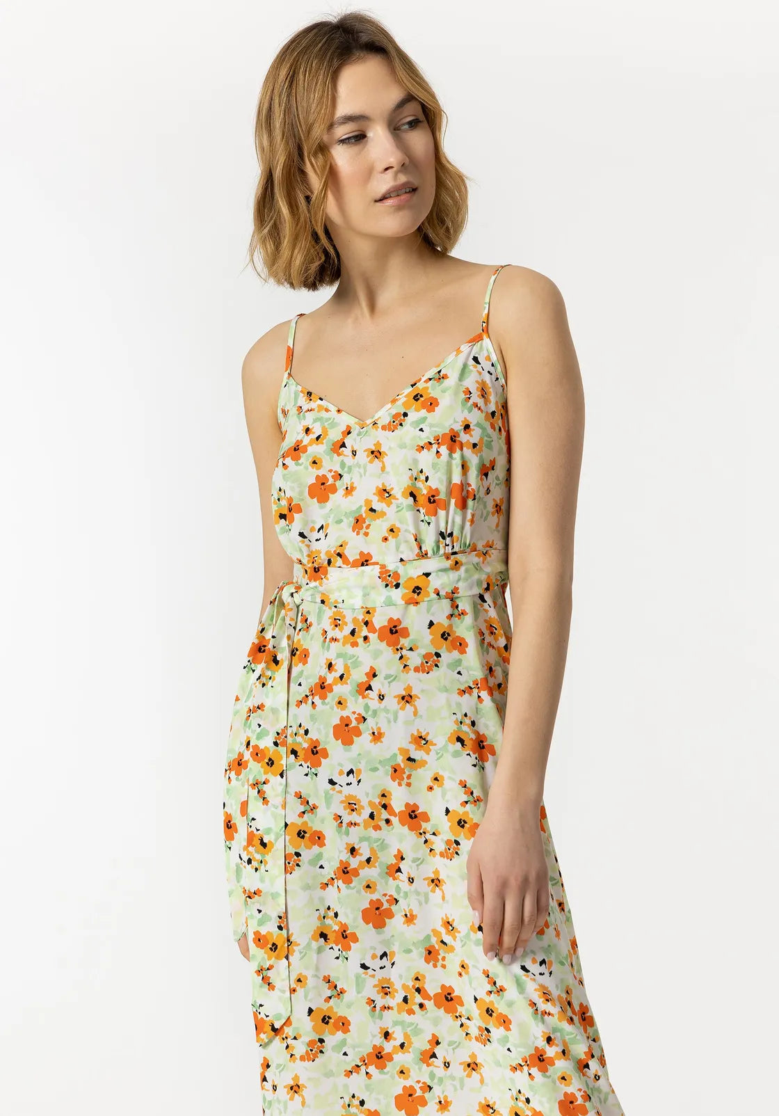 Vestido comprido granada